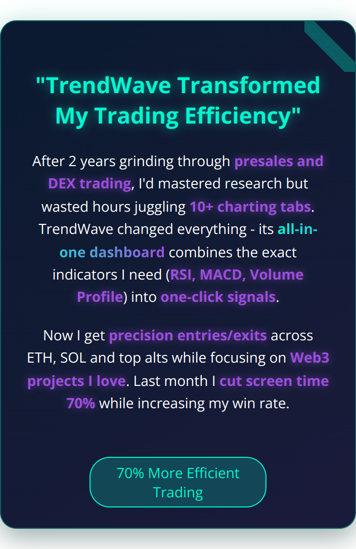 Trader testimonial 2
